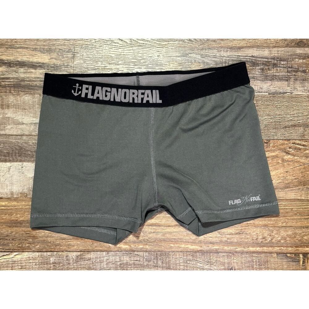Women’s Flag Nor Fail Lifting Shorts, Size L